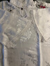 一城風(fēng)絮白玉玫瑰丨原創(chuàng  )設計丨春秋夏真絲倒大袖年輕優(yōu)雅旗袍復古民國風(fēng) 白色（主圖倒大袖版） L 曬單實(shí)拍圖