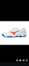 美津濃（MIZUNO）CYCLONE SPEED CN排球鞋綜合室內(nèi)外訓(xùn)練鞋男女款羽毛球鞋乒乓球鞋 白紅藍(lán) V1GA218125 37 =235mm 曬單實(shí)拍圖