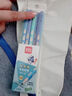 得力正品洞洞鉛筆小學(xué)生專(zhuān)用一二年級幼兒園粗桿初學(xué)者正姿矯正握姿2B/HB安全彩色寫(xiě)不完的練字三角 S959-HB-12支 曬單實(shí)拍圖