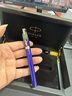 派克（PARKER） 免費(fèi)定制刻字高端簽字筆商務(wù)男士禮物送禮生日畢業(yè)禮物禮品文具簽字寶珠筆禮物簽名筆紀(jì)念品簽名 精英精致藍(lán)金夾寶珠筆+定制木盒 曬單實(shí)拍圖