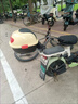 高恒電動(dòng)車后備箱通用適用雅迪愛瑪臺(tái)鈴新日綠源儲(chǔ)物電瓶車后靠背尾箱 黑色（龜六中號(hào)+加厚靠背支架） 曬單實(shí)拍圖