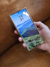 智父三星zfold7手機殼新款z fold7折疊屏真皮保護殼鏡頭支架中軸全包SAMSUNG超薄高級電鍍邊框防摔外殼 高清款【暗影藍】頭層牛皮丨殼膜一體丨鏡頭支架 曬單實拍圖