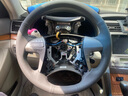 徐記手縫真皮方向盤(pán)套適用豐田漢蘭達賽納CHR格瑞維亞陸放普拉多銳志 深灰皮側孔-深灰線(xiàn) 99%車(chē)型可選購 曬單實(shí)拍圖