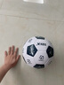 特步 正品足球兒童6-12歲小學(xué)生專(zhuān)用球幼兒園4號5號初中生比賽訓練球 黑白色3號球【5歲以下】 曬單實(shí)拍圖