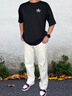 阿迪達(dá)斯 adidas【滔搏運(yùn)動(dòng)】三葉草男子CS SS TEE MT恤 JN1669 L 曬單實(shí)拍圖
