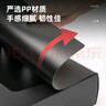得力(deli)75mm10只裝A4粘扣檔案盒塑料文件盒 財(cái)會(huì)文件收納資料盒 辦公用品 PA101-BK 黑色 曬單實(shí)拍圖