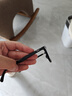 雷朋（RayBan）雷朋光學(xué)鏡架眼鏡鏡框0RX7093D 2000黑色鏡框 尺寸54禮物 曬單實(shí)拍圖
