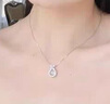 LnieerS925銀白玉髓在逃公主項(xiàng)鏈女高級感輕奢小眾鎖骨鏈女頸鏈生日禮物 在逃公主項(xiàng)鏈+檢測證書+品牌禮盒 曬單實(shí)拍圖