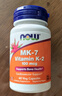 諾奧(NOW Foods)維生素K2膠囊MK-7高含量100mcg*60粒 曬單實(shí)拍圖