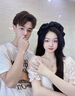 中國黃金（CHINA GOLD）真鉆銀情侶戒指一對男女求結(jié)婚對戒七夕情人節(jié)禮物送女友老婆生日 比翼雙飛情侶鉆戒/3分鉆 曬單實拍圖