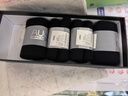 AUN襪子男士7A抗菌防臭商務(wù)春夏款純色新疆棉襪中筒透氣吸汗黑色 中筒春夏透氣款-3黑3藏藍= 6雙 均碼 曬單實拍圖