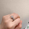 DREUD色1克拉莫桑鉆戒指女戒指結(jié)婚求婚鉆戒七夕情人節(jié)送老婆禮物鉆戒 50分莫桑鉆戒（GRA證書+禮盒） 閉口（8-24號(hào)聯(lián)系客服備注） 曬單實(shí)拍圖