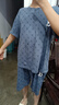 卡兔藍(lán)貓兒童裝男童夏裝短袖套裝2025新款夏季中大童男孩酷潮時(shí)髦炸街洋氣 咖色 150 曬單實(shí)拍圖