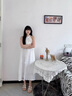 卓詩(shī)尼勃肯涼拖鞋女2025新款夏日軟底外穿時(shí)尚休閑平底沙灘鞋 米白色 36 曬單實(shí)拍圖