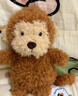 Jellycat英國(guó)卷毛小狗豬羊貓咪蛇毛絨玩偶公仔布娃娃玩具 Little小猴子[18cm] 曬單實(shí)拍圖