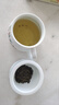 左茗右器陶瓷泡茶杯景德鎮(zhèn)帶過濾茶水分離喝茶杯子家用辦公男女士會議水杯 蘋果-貓咪杯350ml【過濾內(nèi)膽】 曬單實拍圖