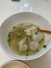 貫池鮮肉餛飩手工扁食扁肉云吞福建特產(chǎn)小混沌早餐半成品沙縣冷凍速食 小餛飩500g*1包（送紫菜料包） 曬單實拍圖