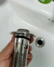 貝意品洗面盆彈跳芯下水器按壓式洗手池臉盆漏水塞子防臭防堵新款過(guò)濾網(wǎng) 曬單實(shí)拍圖