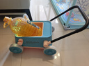 貝多奇（BEIDUOQI）嬰兒學(xué)步車嬰兒學(xué)行車寶寶學(xué)步車兒童學(xué)步車手推車 藍色|可推可拉+儲物箱 曬單實拍圖