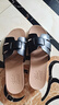 斯凱奇（Skechers）拖鞋女士夏季外穿透氣平底涼拖鞋百搭一腳蹬休閑鞋通勤鞋114707 曬單實拍圖