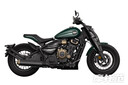 賽科龍RA600復(fù)古巡航摩托車 邪魅綠/摩登版 曬單實(shí)拍圖
