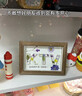 USER JOYdiy手工滴膠干花字母相框擺件辦公室床頭裝飾七夕情人節(jié)生日禮物 6寸胡桃木相框+全套材料+粉色花 普通款 曬單實拍圖