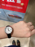 認證瑞士專(zhuān)柜名牌手表女士機械表十大品牌防水真鉆進(jìn)口高級感 豪華旗艦版-本色白面皮帶 曬單實(shí)拍圖