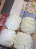 QUEENJOY織圍巾神器粗毛線diy編織材料包自制創(chuàng)意禮物解悶送閨蜜手工圍脖 情人棉中國紅4團(tuán)+36密齒+貼+禮袋 曬單實拍圖