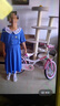 優(yōu)貝（RoyalBaby）兒童自行車兒童單車小孩女童單車3-6-9歲腳踏車珍妮公主 經(jīng)典款-粉白 20寸 曬單實拍圖