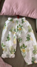 ibaby/英倫寶貝寶寶防蚊褲男女童夏季薄款燈籠褲兒童褲子寬松透氣長褲J 香草牛油果 80碼 曬單實(shí)拍圖