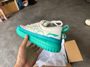 李寧（LI-NING）RSR 202丨籃球鞋男鞋夏季潮流百搭籃球文化鞋ABCU045 乳白色/銅綠色-5 42 曬單實(shí)拍圖