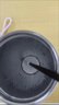 HR·YOYO新款冰霸水杯316巨無霸吸管保溫杯車載大容量咖啡杯隨行便攜杯子 暗粉星辰黑紅 710ML【陶瓷覆層】 曬單實(shí)拍圖