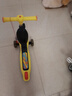 babycare兒童滑板車1-3-6歲滑滑車男女童可坐可騎滑溜溜車-洛克黃 曬單實拍圖
