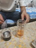 WCZ德國泡茶杯茶水分離玻璃杯男款杯子套裝女士個(gè)人專(zhuān)用水杯2024 木紋色 曬單實(shí)拍圖
