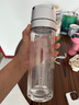 炊大皇玻璃杯茶水分離耐高溫防爆泡茶杯大容量茶杯銀色400ml 曬單實(shí)拍圖