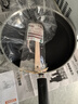 蘇泊爾（SUPOR）炒鍋家用316L不銹鋼防粘鍋煎炒鍋少油煙不易粘鍋燃氣電磁爐通用 【3~4人使用-蜂窩雙面不粘】 32cm 曬單實拍圖