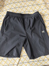 KOLON SPORT/可隆X-COT短褲 男子戶(hù)外防風(fēng)接觸涼感防曬UPF50+休閑運動(dòng)褲 LHHP5MN135-BK 黑色 M 170/78A 曬單實(shí)拍圖