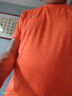 李寧（LI-NING） 短袖t恤男速干衣女運動休閑上衣涼爽吸汗透氣籃球健身訓練服T恤 短袖熒光橙 L （175） 曬單實拍圖