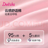 DEESHA 笛莎【7A抑菌棉】女童春夏短袖五分褲家居服套裝寶寶兩件套睡衣 曬單實(shí)拍圖