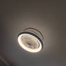 格蘭路搖頭吊扇燈2025新款一體家用飯廳吸頂電燈吊燈餐廳電風(fēng)扇燈扇臥室 008款/白色/遙控【直徑49CM】 手機(jī)APP/無極調(diào)光/支持天貓精靈 曬單實(shí)拍圖