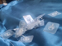 免釘粘膠廚房浴室粘貼掛鉤【包裝隨機(jī)發(fā)貨】尺寸:≥5.5*5.5cm 透明無痕粘鉤20個(gè)裝 曬單實(shí)拍圖