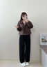 波司登25年輕薄羽絨服90絨巴恩風(fēng)休閑立領(lǐng)夾克保暖外套B250135336 曬單實(shí)拍圖