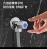 九牧（JOMOO）角閥加厚全銅冷熱水器馬桶家用加長三角閥八字閥止水閥門開關(guān) 兩只裝（1冷1熱） 曬單實拍圖