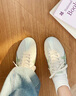 阿迪達斯 （adidas）三葉草 男女鞋  FORUM LOW CL 低幫鞋 JR3173 黃色  38 曬單實拍圖