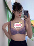 莫代爾性感蕾絲純欲內(nèi)衣女套裝聚攏收副乳約會(huì)情趣超薄紅色美背文胸罩 高檔內(nèi)褲禮盒裝-紫色[套裝] 80A (36) 曬單實(shí)拍圖