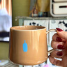 BlueBottleCoffee藍(lán)瓶咖啡日本限定小藍(lán)瓶子馬克杯陶瓷咖啡杯經(jīng)典波佐見(jiàn)燒陶瓷水杯伴手禮杯 340ml清澄馬克杯-焦糖色 曬單實(shí)拍圖