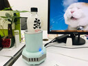 OQD德國(guó)高端制冰杯快速制冷杯宿舍辦公室小型便攜極可結(jié)冰鎮(zhèn)啤酒飲料神器 北歐粉220V電源送鋁杯 單制冷型 曬單實(shí)拍圖