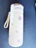 Vanow蝴蝶保溫杯數(shù)顯女生陶瓷內(nèi)膽便攜高顏值生日禮物泡茶水杯子 曬單實(shí)拍圖