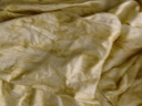 范思藍(lán)恩秋季法式U領(lǐng)清冷感暈染提花連衣裙女秋季2024新款甜美百搭長裙子 漸變黃色 M 曬單實(shí)拍圖