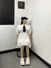 卓詩尼厚底洞洞鞋女2025年夏季新款舒適百搭珍珠水鉆包頭涼拖鞋沙灘涼鞋 淺米色 37-38 曬單實拍圖